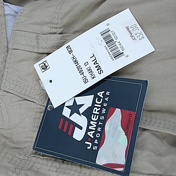 NCCA Iowa State Cyclones Beige Khakis  Shorts 32 - Picture 8 of 8